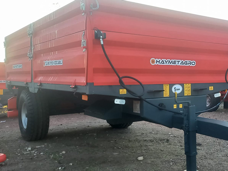 Tek Dingilli Römork - 5 Ton